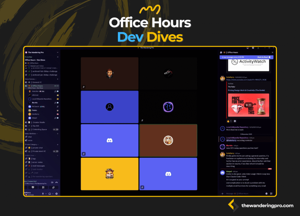 Dev Dives Office Hours Recap