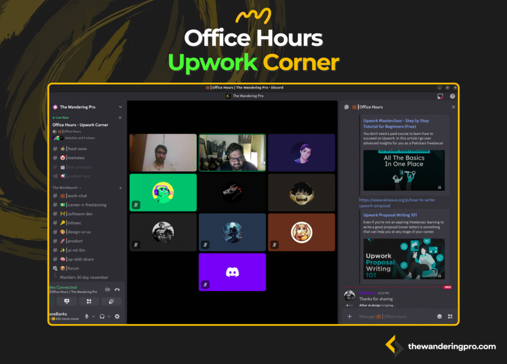 Upwork Office Hours Recap