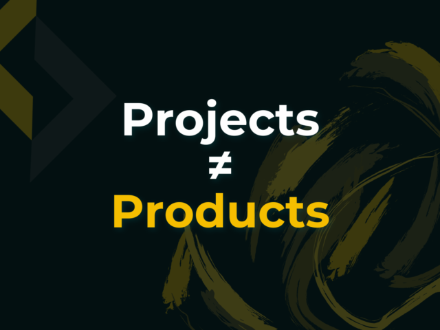 Product Experience ≠ Project Experience