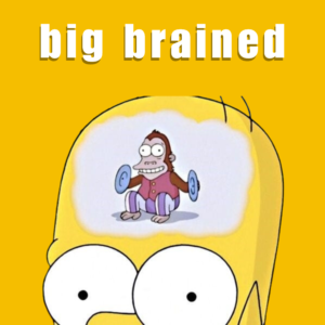 Big brained