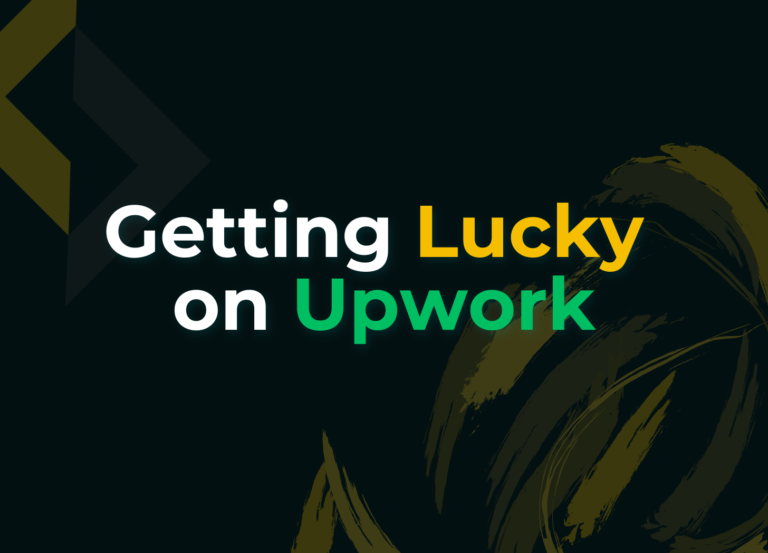 Read more about the article Getting Lucky on Upwork