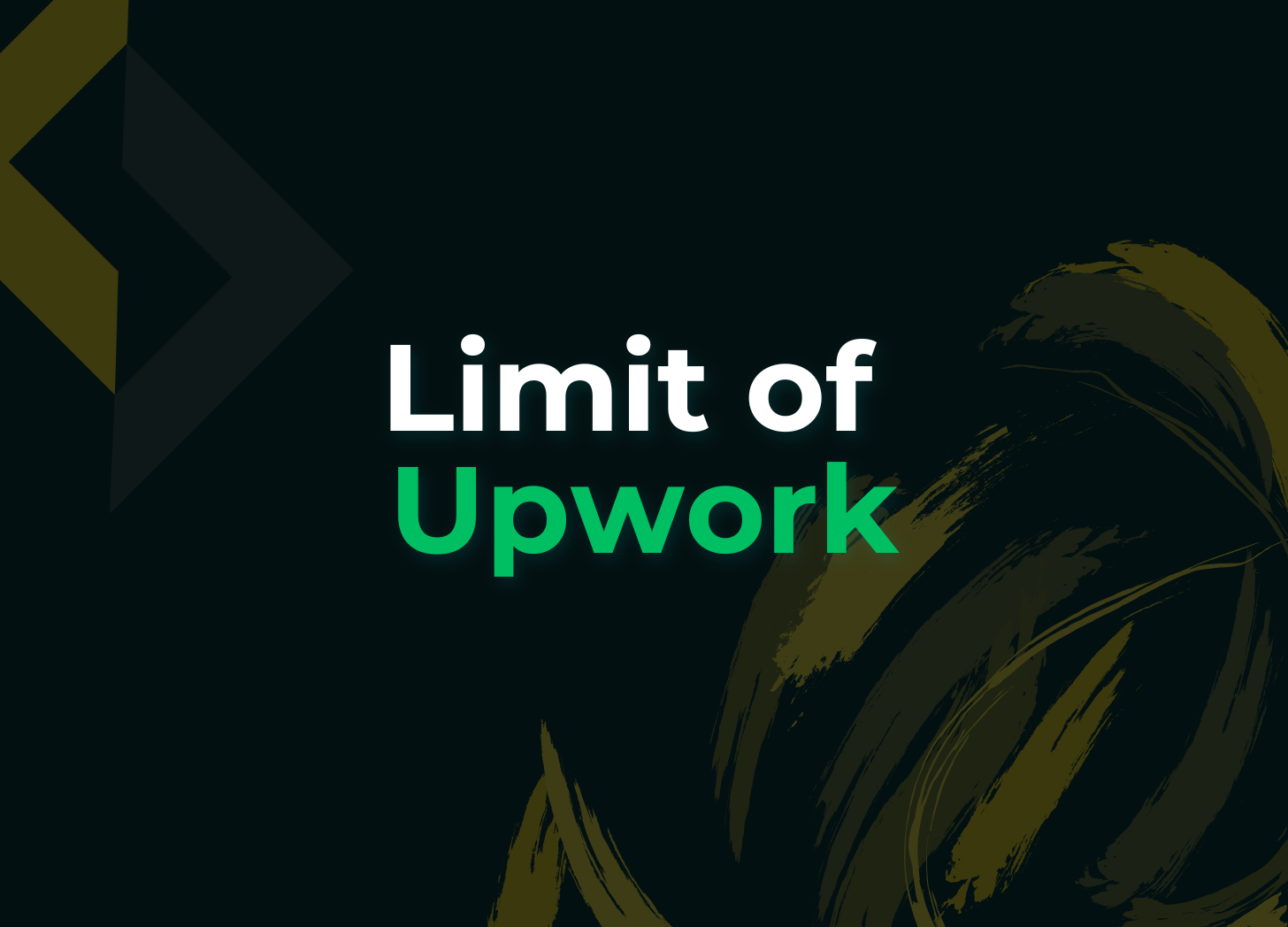 Read more about the article Limit of Upwork