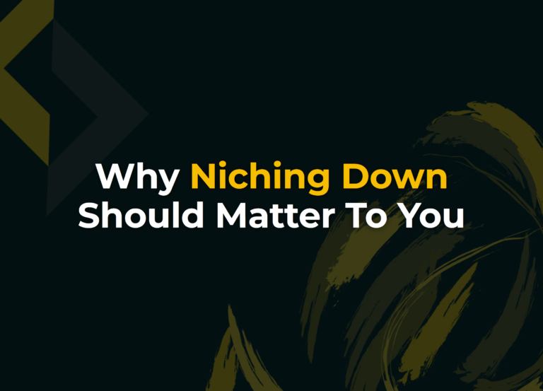 Read more about the article Why Niching Down Should Matter To You