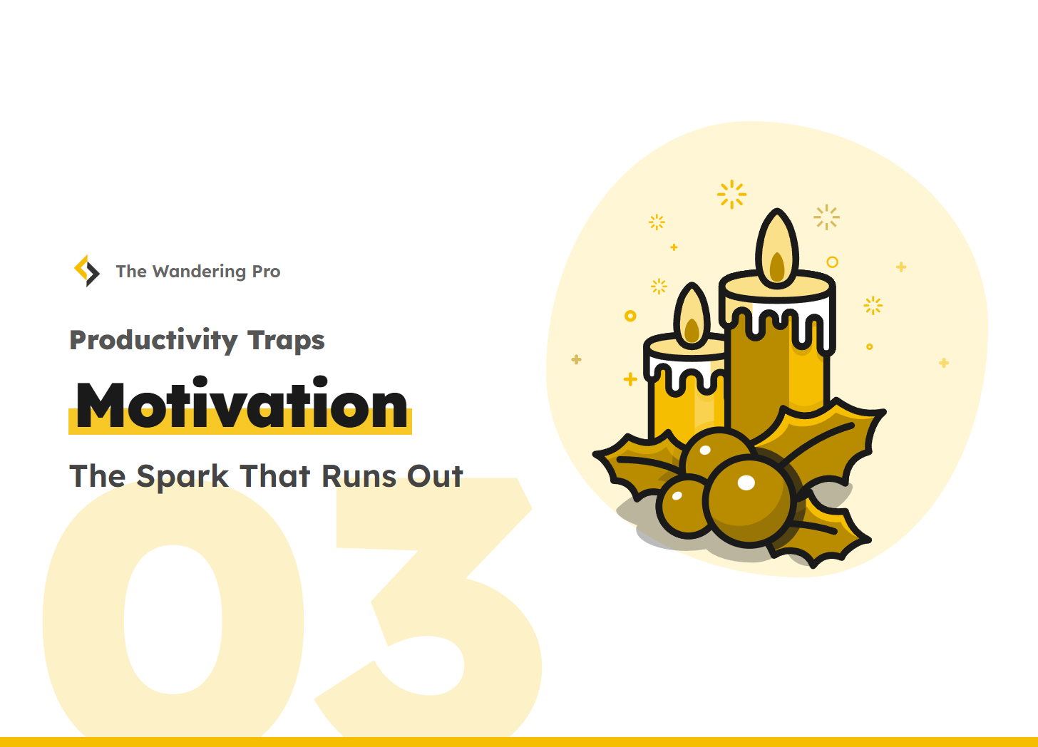 Read more about the article Productivity Traps: Motivation - The Spark That Runs Out